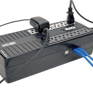 Tripp Lite UPS 750VA 450W-2 in 1 Battery BackUp & Surge Protection 120V USB(NEW)